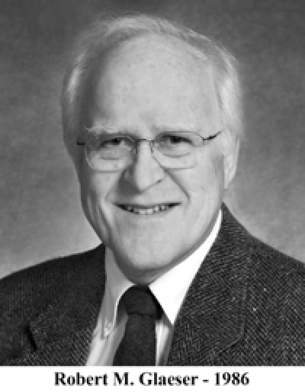 Robert M. Glaeser, 1986