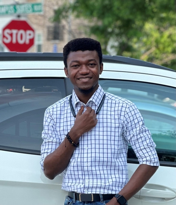 Abayomi Adegboyega, PMCx60 Biological Sciences Co-Chair