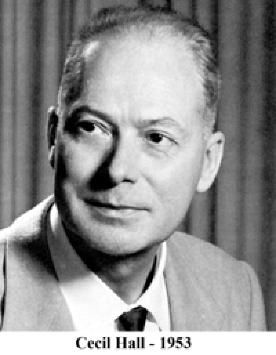 Cecil E. Hall, 1953